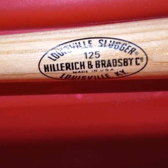 1950-1961 16" Louisville Slugger 125 Mini Bat National Baseball Hall of Fame - Picture 3 of 5